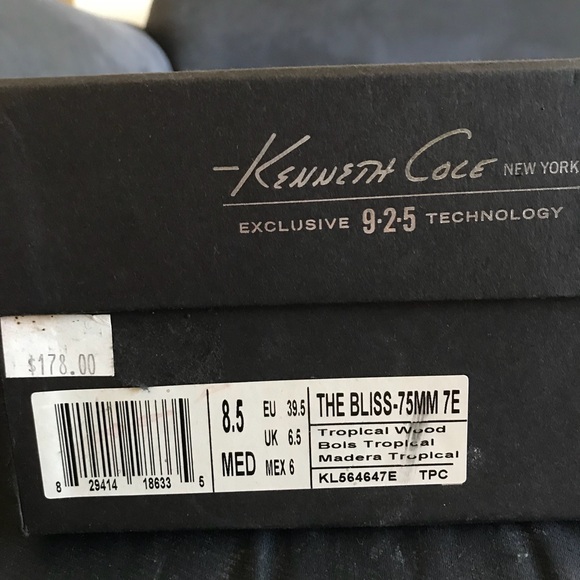 Kenneth Cole Leather and Wood Heels - “The Bliss” - Picture 8 of 8